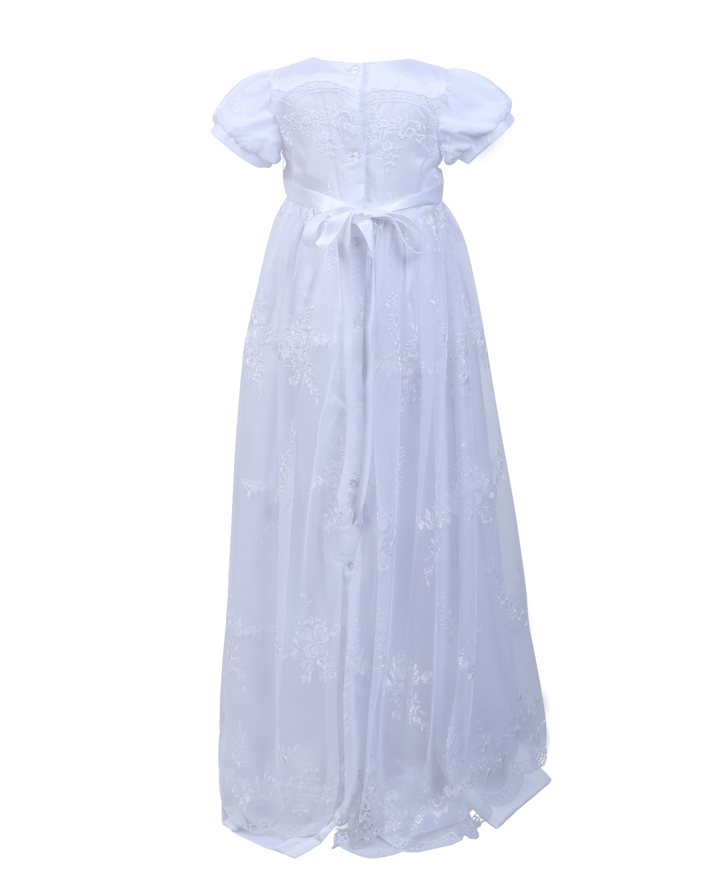 Nimble New Fashion Girls Christening Gowns Embroidered Baby Christening Gowns For Girls High Quality Baptism Dress