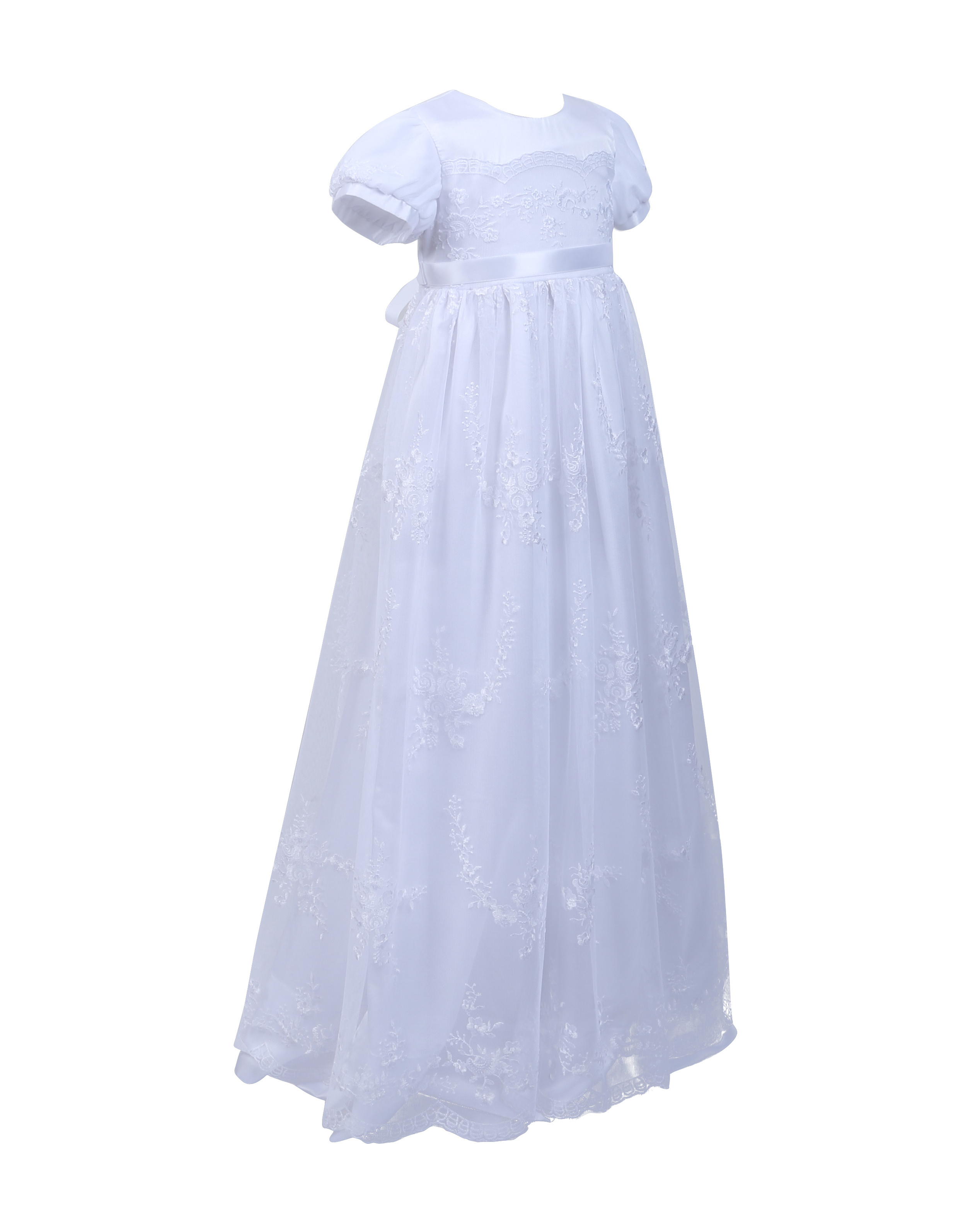 Nimble New Fashion Girls Christening Gowns Embroidered Baby Christening Gowns For Girls High Quality Baptism Dress