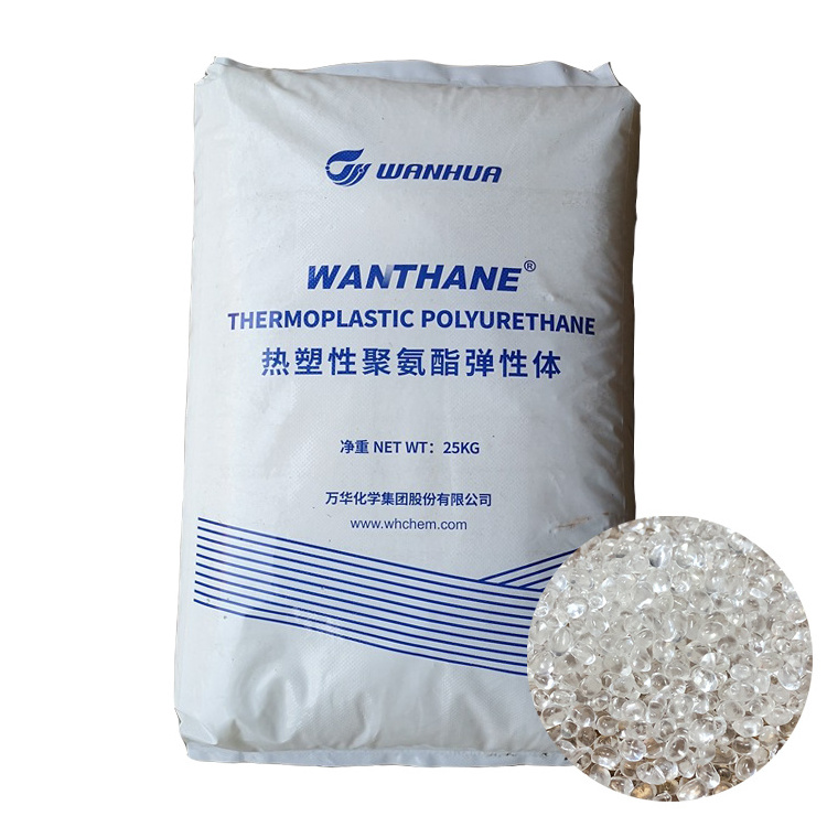 Medical Grade TPU WANHUA WHT-M885 Polyurethane Thermoplastic Pellet For Hemodialysis Catheter And CVC Catheter