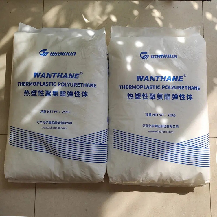 Medical Grade TPU WANHUA WHT-M885 Polyurethane Thermoplastic Pellet For Hemodialysis Catheter And CVC Catheter