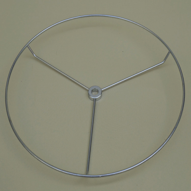 Metal Shade Ring Round Lamp Shade Wire Frame for Lighting Accessary