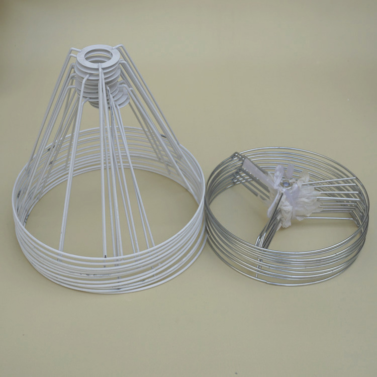 Metal Shade Ring Round Lamp Shade Wire Frame for Lighting Accessary