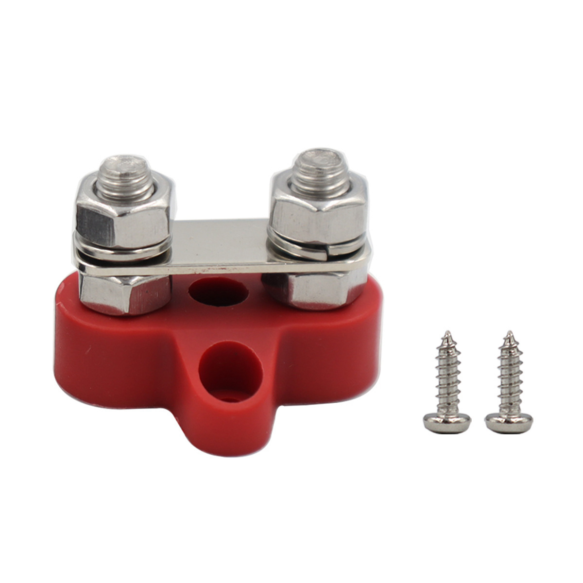 48V DC M8 Lithium Battery Car Marine Heavy Duty Bus Bar Terminal Blocks Screws Bus Bar Terminal Blocks