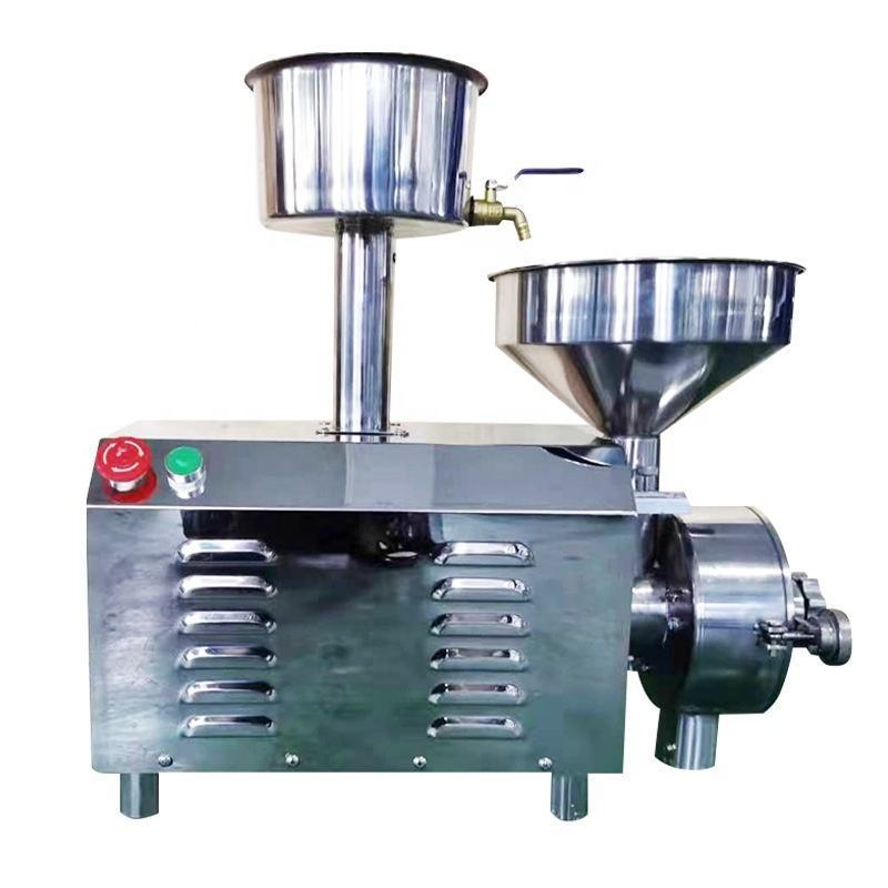 Multifunction dry and wet grinding grain spice grinder mill for flour and sesame butter tahini sauce grinder Grinding Mill