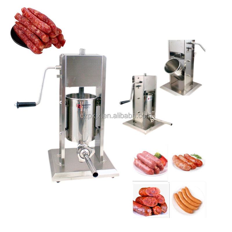 5L Vertical Manual Sausage filling machine easy operation household Sausage Stuffer