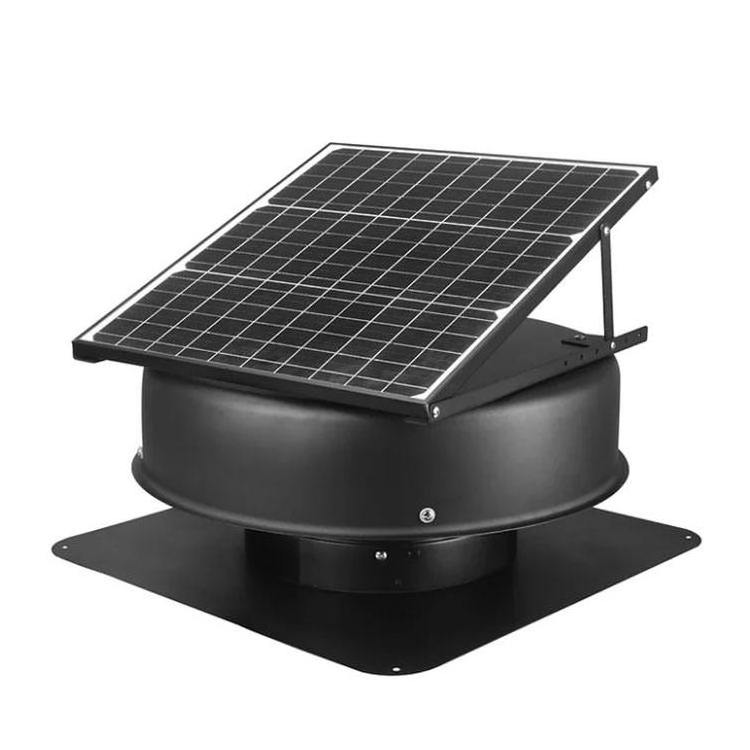 Large Turbine Solar Panel Fan Attic Ventilation Greenhouse Lolar Vent Roof Heat Extraction Negative Pressure Wall Exhaust Fan