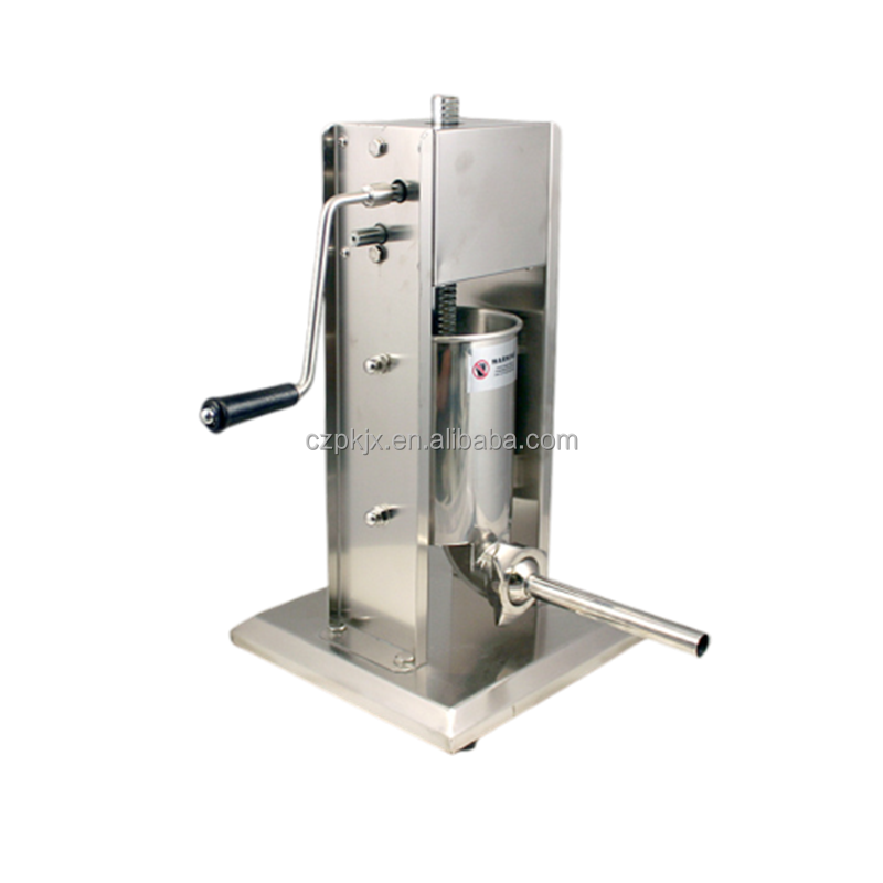 5L Vertical Manual Sausage filling machine easy operation household Sausage Stuffer