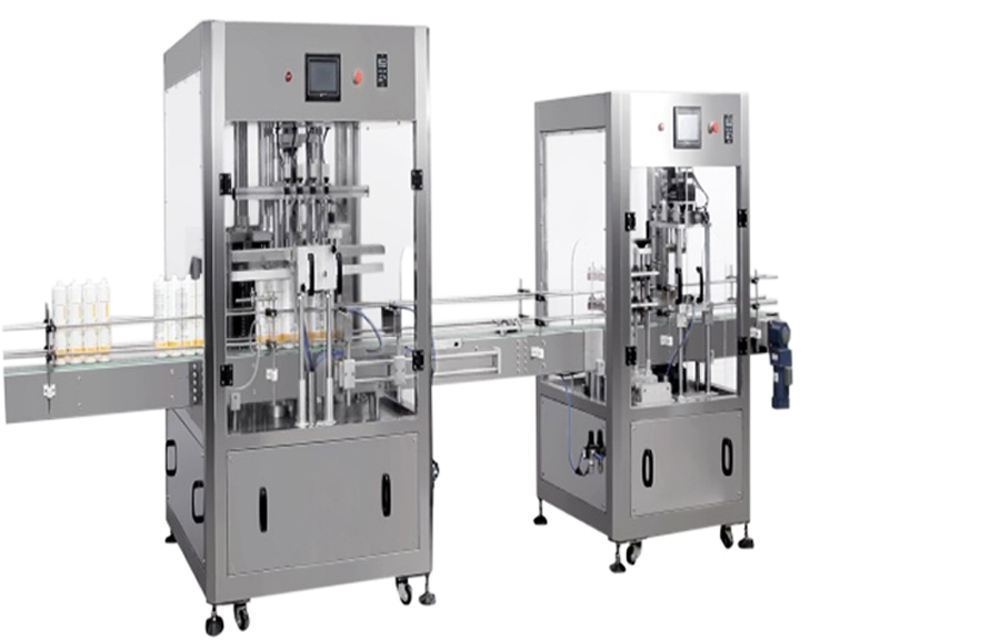 pure liquid bottles filler Dosing filling packaging machine oil Water High viscosity Heating Stirring Paste Sauce Thick Paste