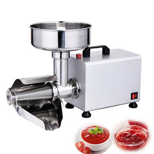 Stainless Steel Fruit Jam Puree Pulp Making Machine Strawberry Mango Chili Grinding Pulper Tomato Paste Processing Machine