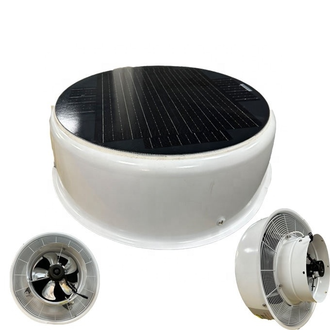 Large Turbine Solar Panel Fan Attic Ventilation Greenhouse Lolar Vent Roof Heat Extraction Negative Pressure Wall Exhaust Fan