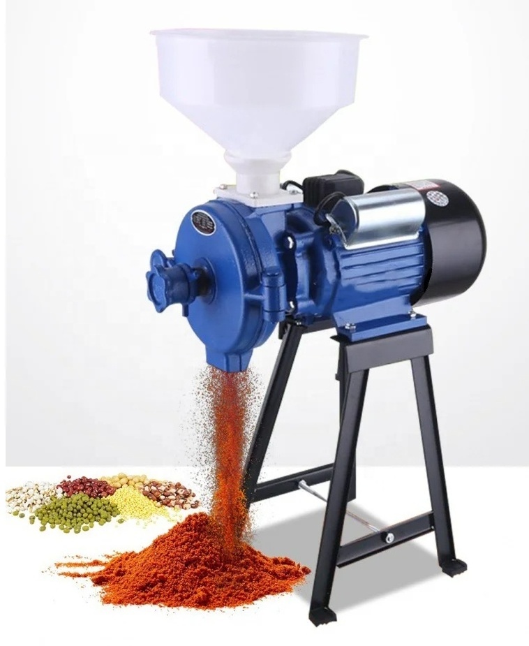 Oil Food Grinder Corn Mill Sunflower Seeds Grinder Wheat Animal Feed Grass Fresh Chili Paste Grinding Machine