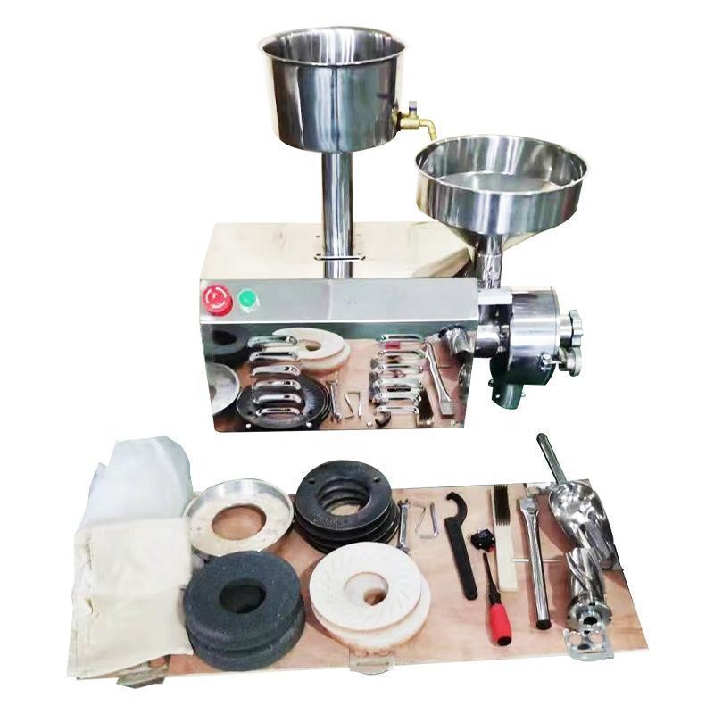 Multifunction dry and wet grinding grain spice grinder mill for flour and sesame butter tahini sauce grinder Grinding Mill