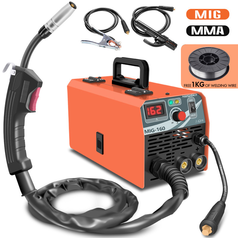 High Frequency MMA TIG MAG-216 Welder Manual Metal Arc  AC DC CO2 NO GAS Inverter Welding Machine