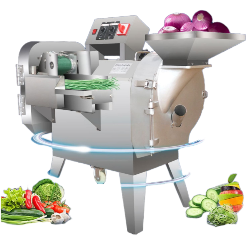 Multi-Functional Vegetable Cutting Machine Potato Zucchini Slicing Carrot Slicer Onion Dicer Cube Cut Electric Cutter Shredding