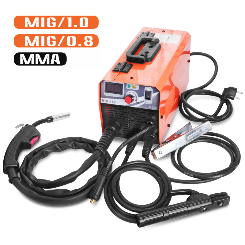 High Frequency MMA TIG MAG-216 Welder Manual Metal Arc  AC DC CO2 NO GAS Inverter Welding Machine