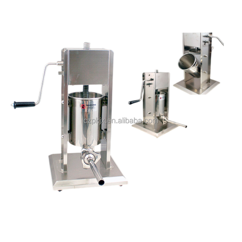 5L Vertical Manual Sausage filling machine easy operation household Sausage Stuffer