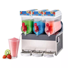 2024 Table Top Catering Equipment Double Tanks Slush Machine Ice Slush Juice Machine 15Lx3 Commercial Slushie Machine