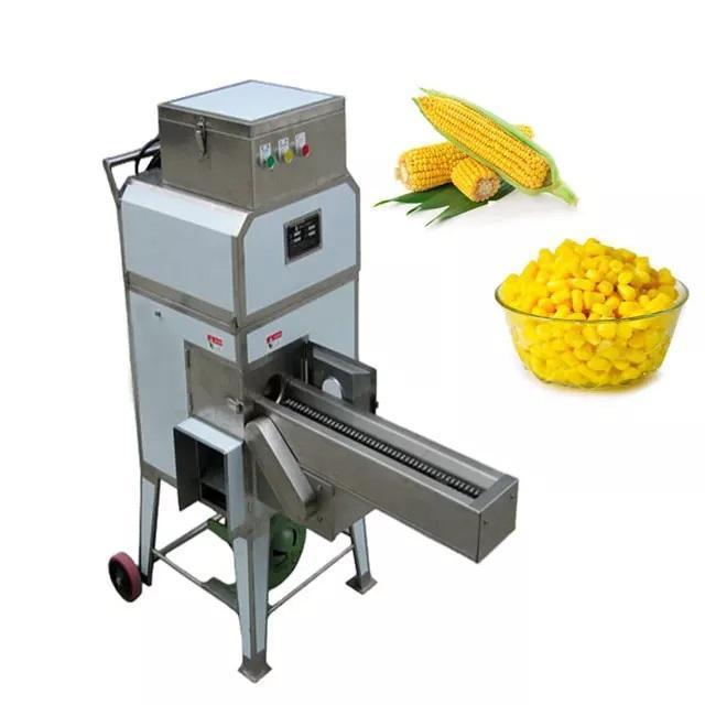 Commercial Used Automatic Sweet Corn Cutter Machine Automatic Corn Cob Kernel Remover Fresh Corn Cutting Machine