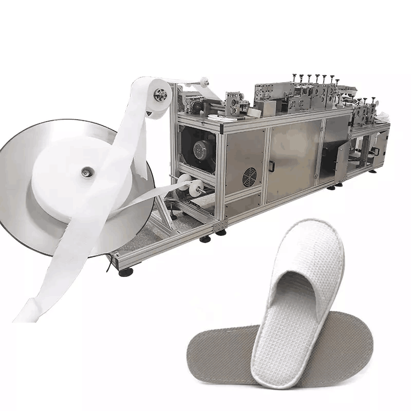 Automatic Disposable Eva  High Frequency Slipper Making Machine Non Woven Hotel Slippers Machine