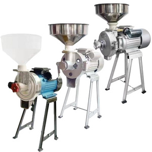 Wet And Dry Grain Wheat Bean Pepper Grinder Machine mini flour mill machines Wet And Dry Grinder Machine