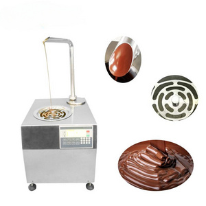 Chocolate Dispenser With Customized Voltagel   Selling Automatic Chocolate Machinery Small Chocolate Tempering Machine  Sale