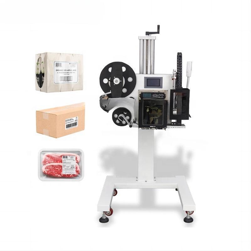 Fully Automatic High Speed Labeling Printing Machine Printer Sticker Labeling Applicator Machine