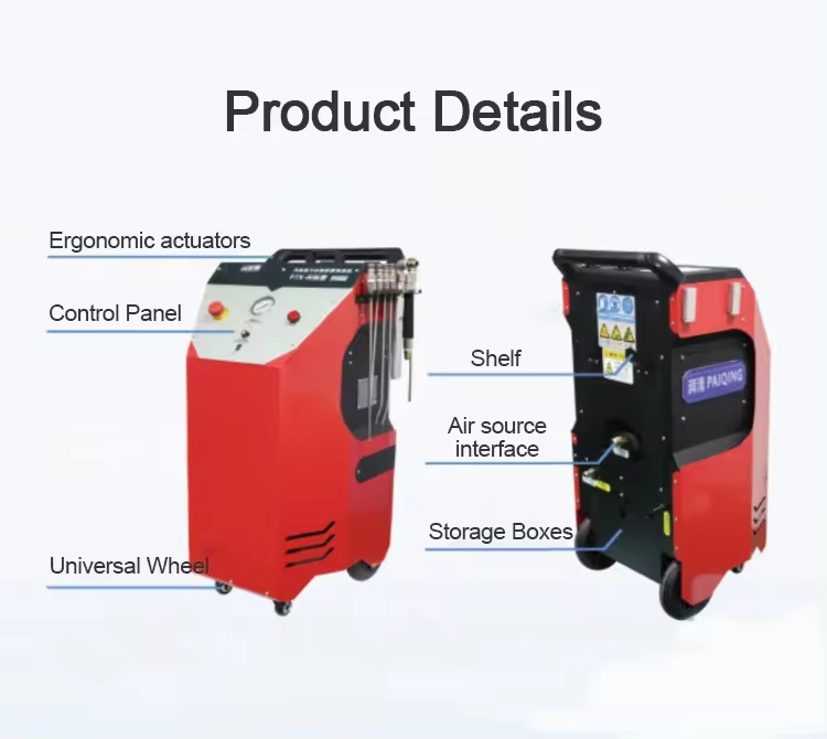 High Pressure Dry Ice Blasting Machine Portable CO2 Dry Ice Blaster Used Industrial Cleaning