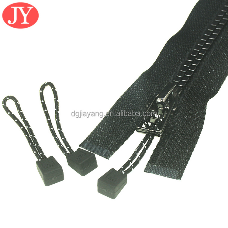 custom silicone rubber soft pvc zipper puller for bag garments handbag hardware plastic zipper pull tabs