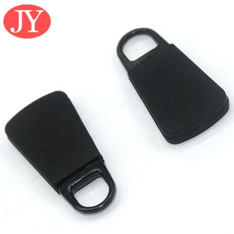 5# metal zipper head zip TPU slider zipper pull custom slider PVC zipper pull for backpack