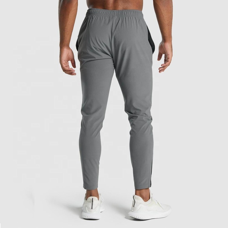 Custom Nylon Spandex Woven Slim Fit Bottom Men Slim Fit Track Pant Workout Gym Joggers