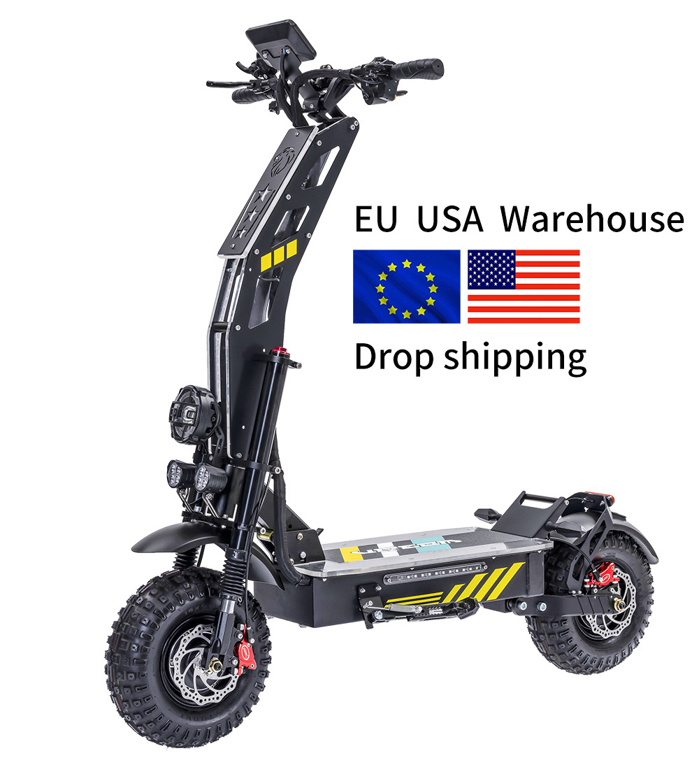 Fast electric scooter 14 inch off-road tires 60v 8000w 45A E scooter adult two wheel foldable electric scooter