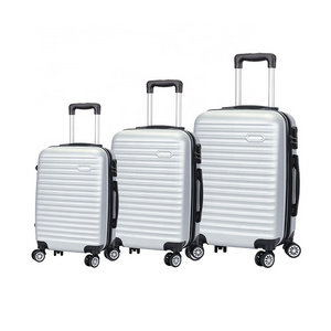 Funky 4 wheels hard shell abs trolley durable luggage travel suitcase