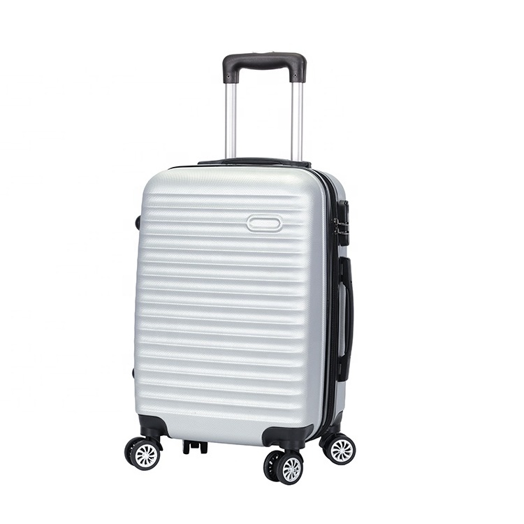 Funky 4 wheels hard shell abs trolley durable luggage travel suitcase