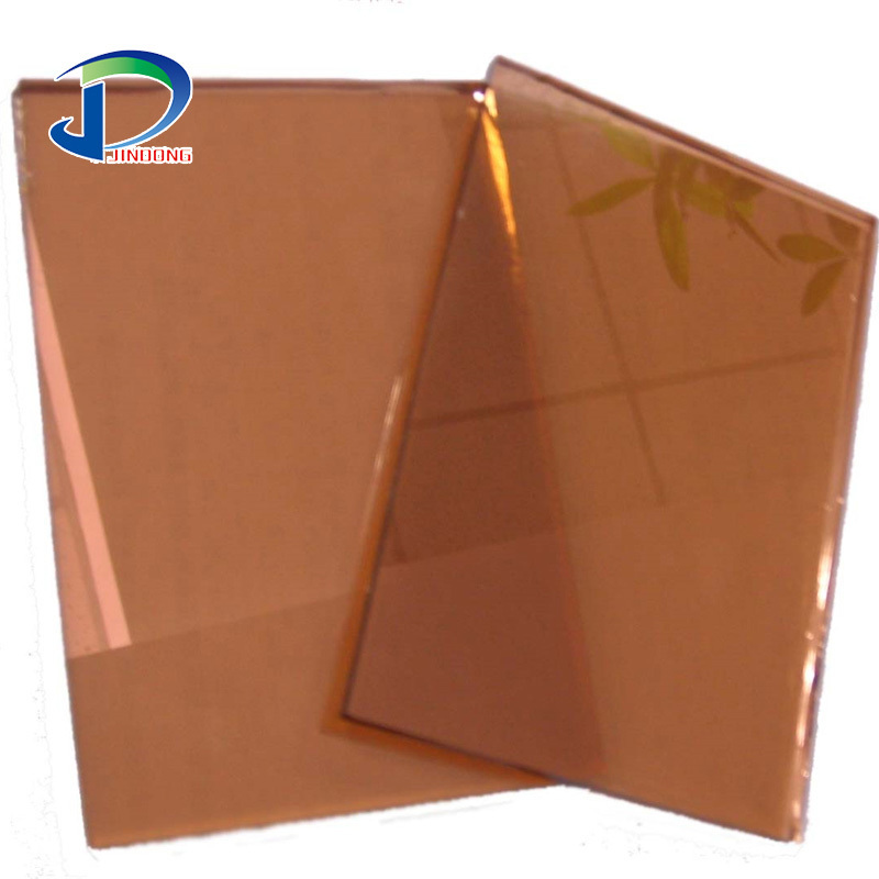 4mm-12mm Brown / Euro Grey Tinted Glass Tempered Glass Panel for Building Glass Decoration