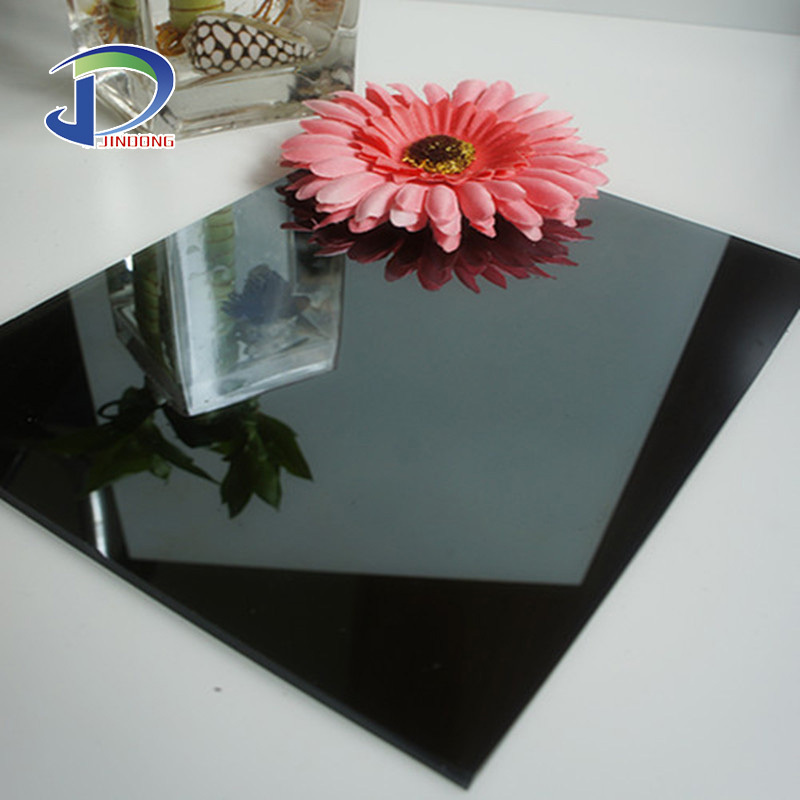 4mm-12mm Brown / Euro Grey Tinted Glass Tempered Glass Panel for Building Glass Decoration