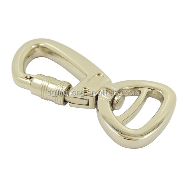 Metal Alloy Screw Nut Snap Hooks / Lock hooks / Carabiner