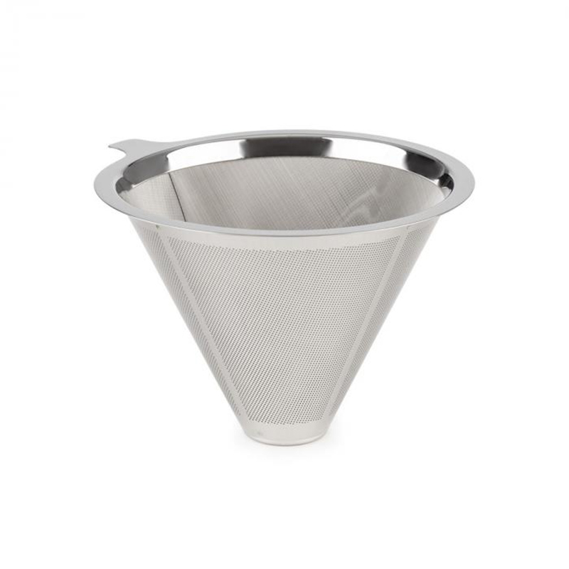 New Design Stainless Steel Etching Logo Disposable Drip Coffee Filter With Handle