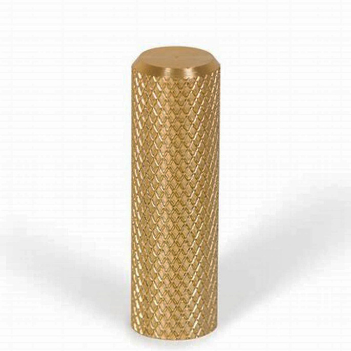 CNC machining brass tip shaft cnc lathe turning brass knurled parts