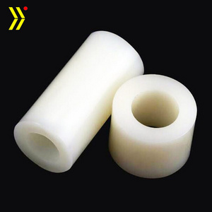 Custom plastic machinind cnc parts round delrin spacer