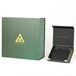 OEM Wholesale Price Paper Folding Packaging Shoe Clothing Box Magnetic Wedding Gift Box for Cosmetic Jewelry with Logo