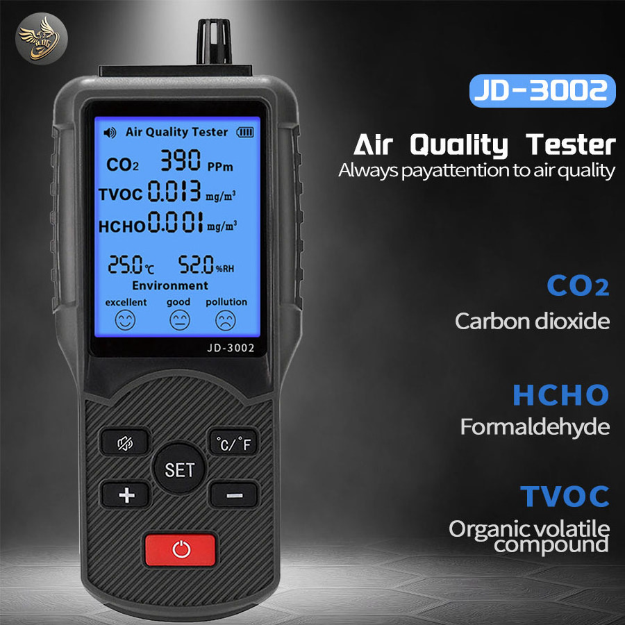 Popular JD-3002 Clean Room Gas Tester HCHO TVOC Gas Tester For Home Inspector