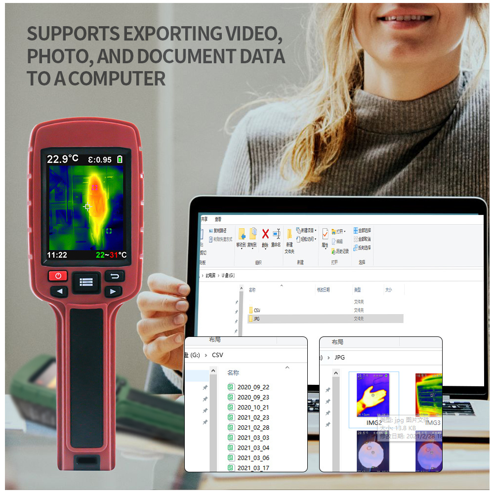 Good Sale Thermal Imagimg Camera Infrared Large Screen Testers For Mechanical Inspection