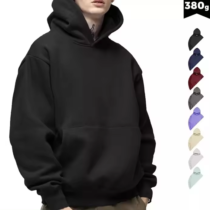 wholesales athletic high  quality  Various Colored 100% Cotton Streetwear Oversized Cotton Heavyweight mens pullover Hoodies