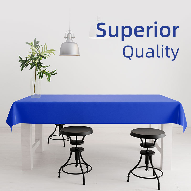 Wholesale Biodegradable Happy Birthday Disposable Tablecloths Plastic Table Cover Tablecloths Theme PE Butterfly for BBQ Party