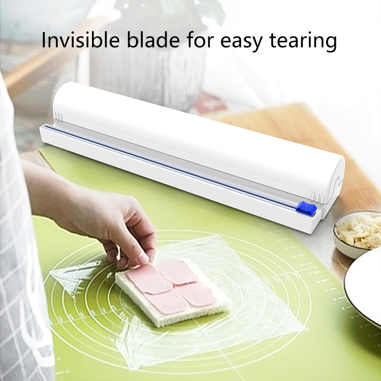 Home Reusable Plastic Smart Kitchen Tool Wrap Cling Film Cutter Pvc Cling Film Making Machine