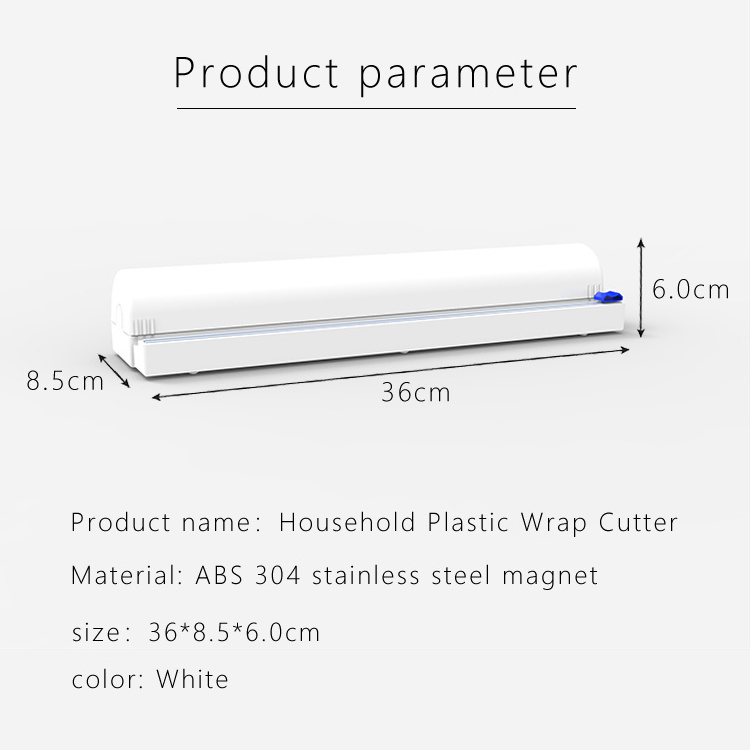 Home Reusable Plastic Smart Kitchen Tool Wrap Cling Film Cutter Pvc Cling Film Making Machine