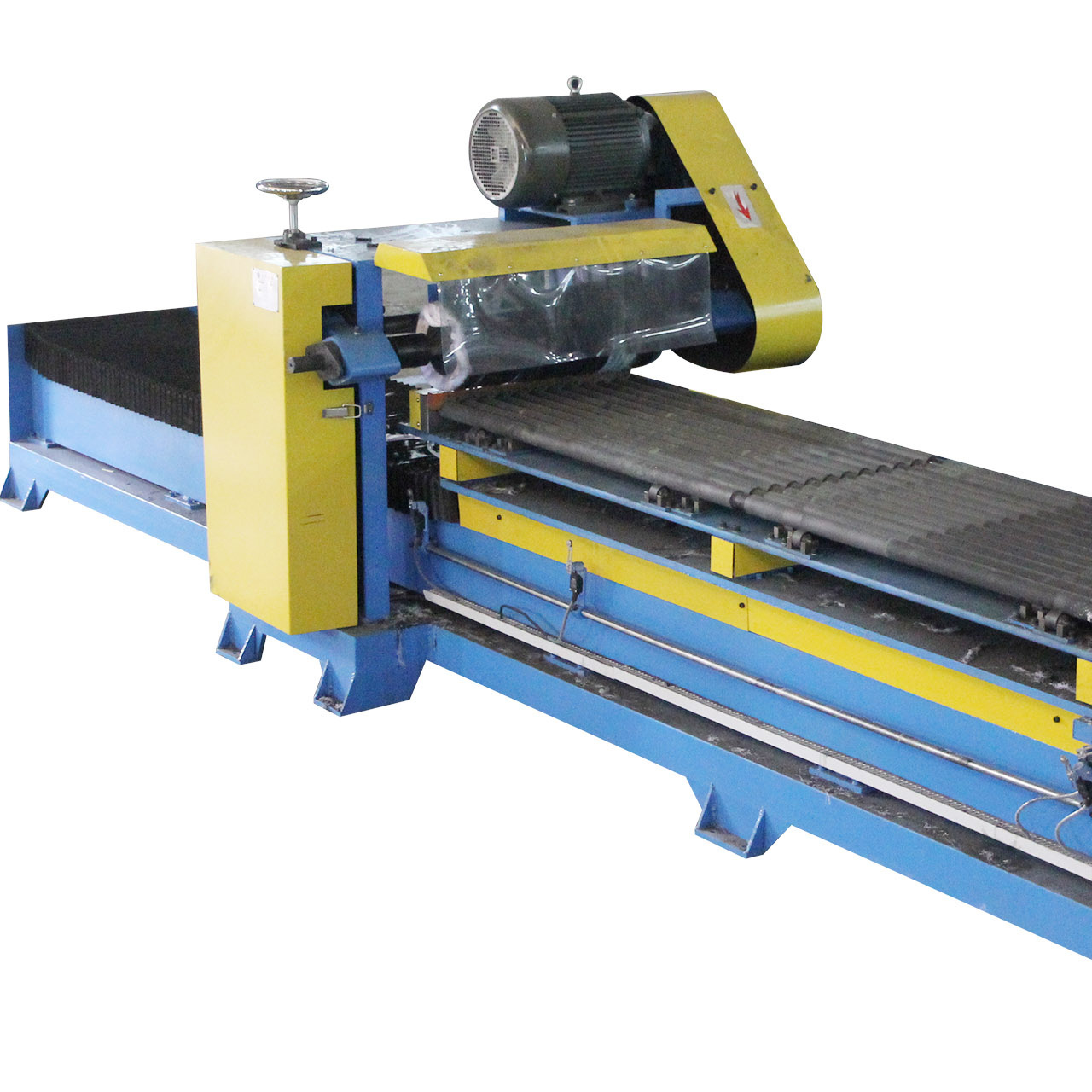 6 meters stroke rubber roller round tube polishing machine stainless steel round tube automatic polishing machine