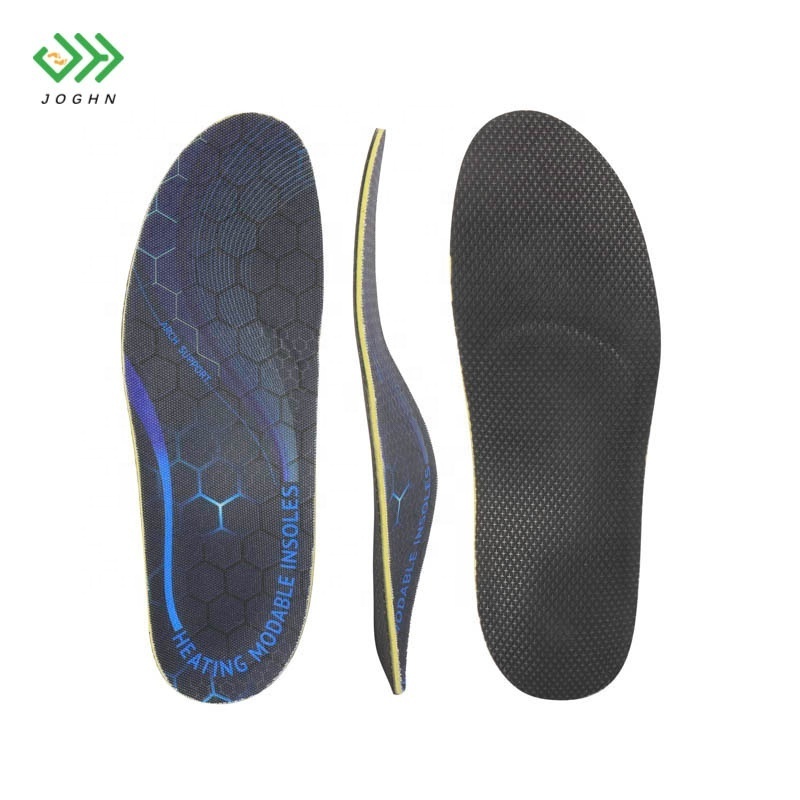 JOGHN Heat Moldable Insole Ovens Personalized Shoe Insoles Adjustable Pvc Thermoplastic Heat Moldable Orthotic Insoles