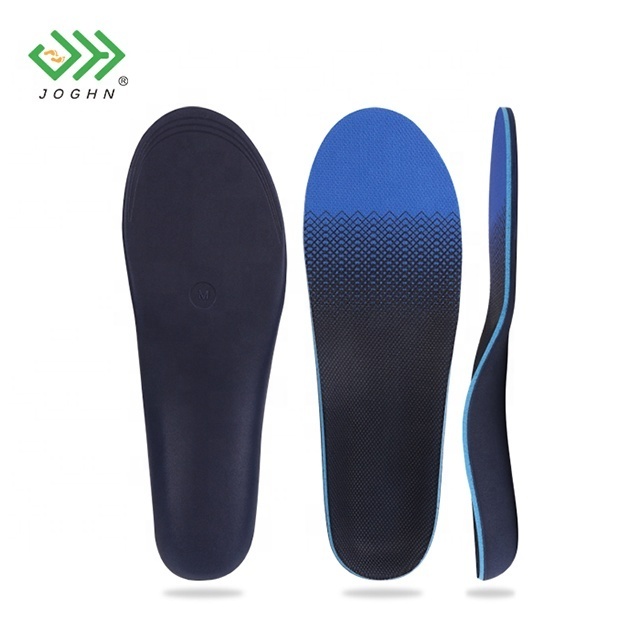 JOGHN Shoe Inserts Pu Sport Insole Arch Support Insole Memory Foam Foot Care Correction Flatfoot Orthopedic Corrective Insoles