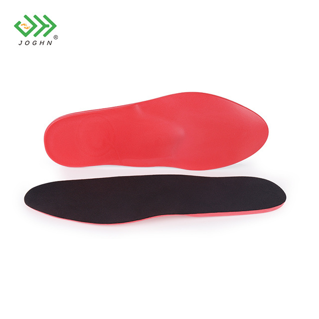 JOGHN Anti Slip Impact Absorption Flat Foot Confort Plantar Fasciitis Shoe Pad Plantilla Shock Absorption Insoles For Shoes